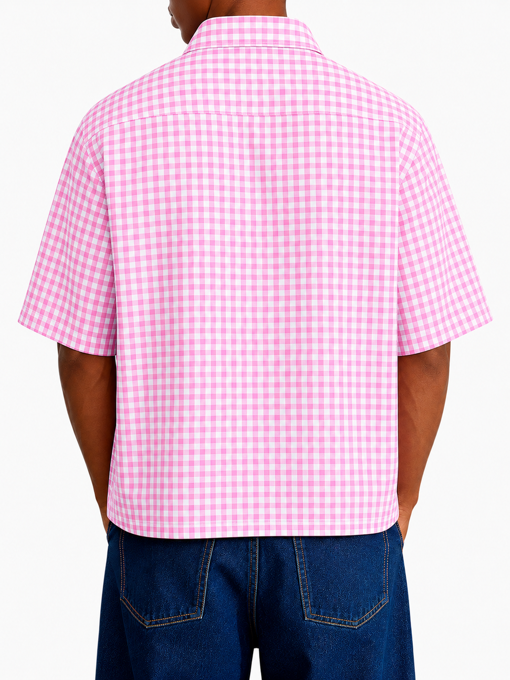 BOXY GINGHAM - PINK
