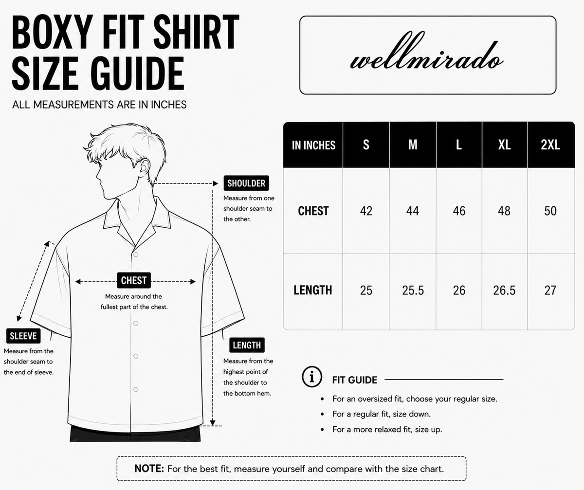 BOXY SHIRTS